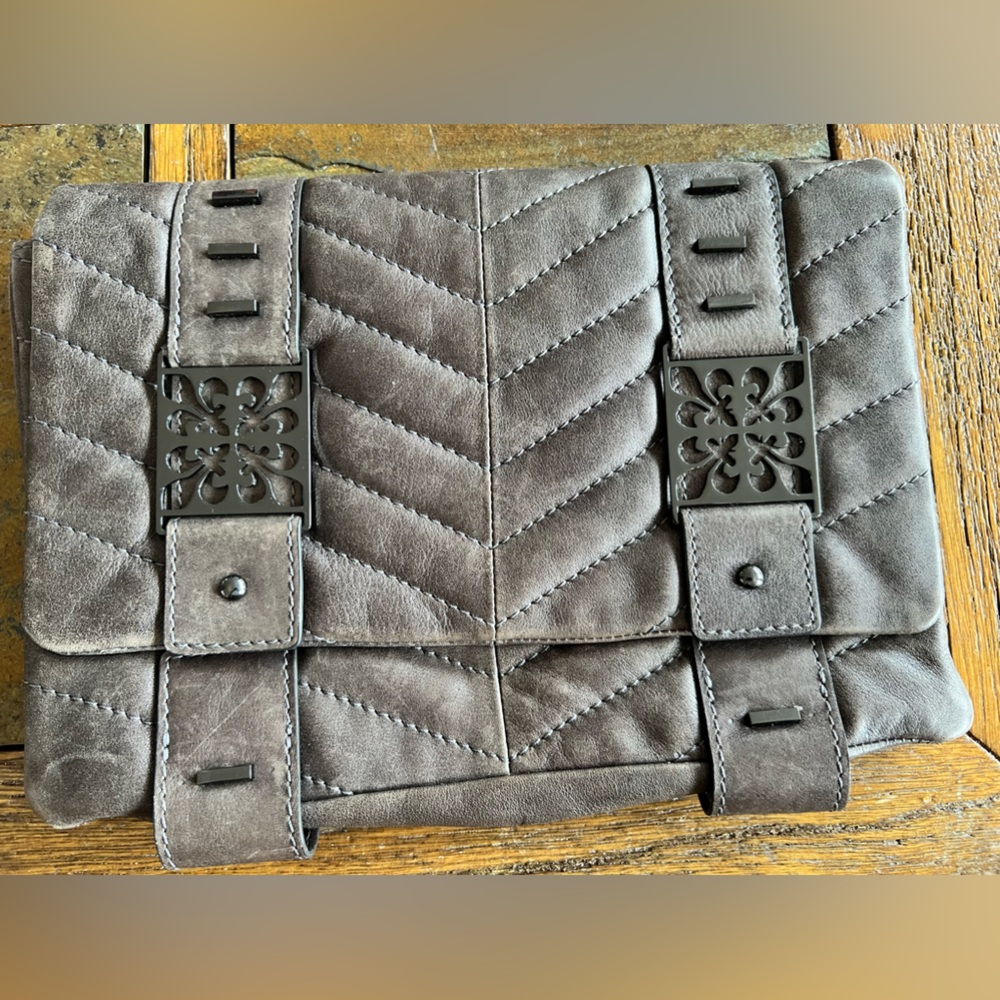 Patrick Cox high quality leather pochette bag. Never used.